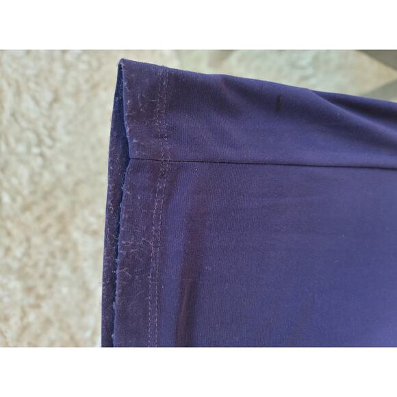 R and M Richards Jumpsuit Women Size 6 Blue One Shoulder Tie Waist Wide Leg - Picture 4 of 16